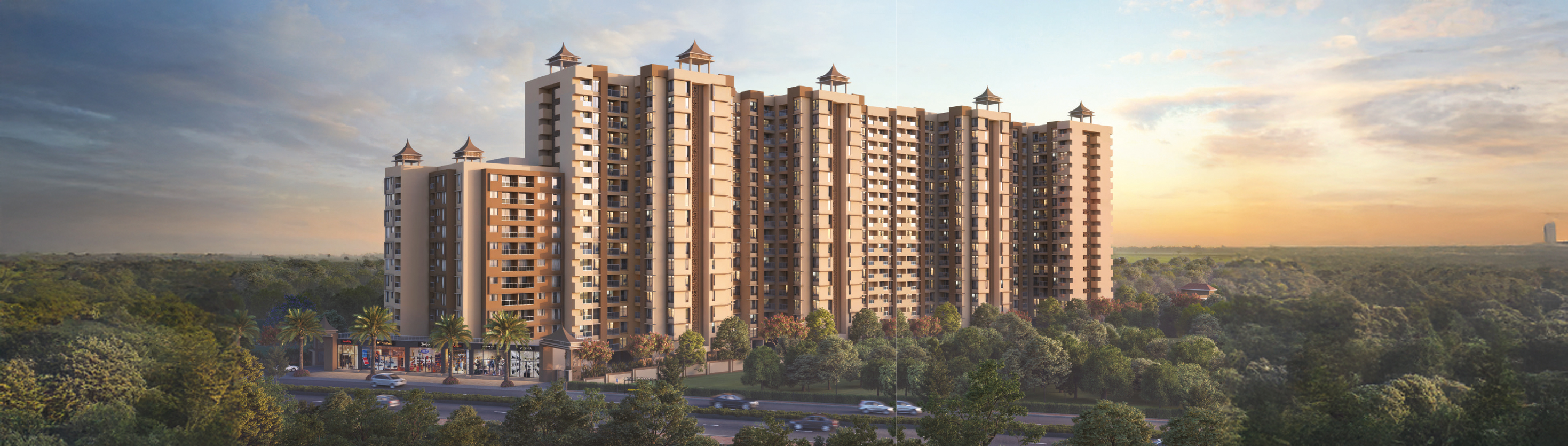 Image of GK Mirai — photo gallery, images, brochure, amenities, cost sheet, price breakup, availability details, RERA number, RERA certificate, possession date, layout plan, logo, floor plan, master plan, and location map showcasing project highlights and features.